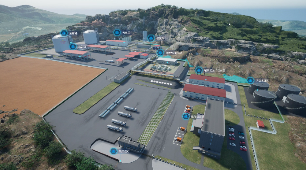 曹范LNG調(diào)峰儲(chǔ)配站智慧運(yùn)維平臺(tái)（智慧運(yùn)維）